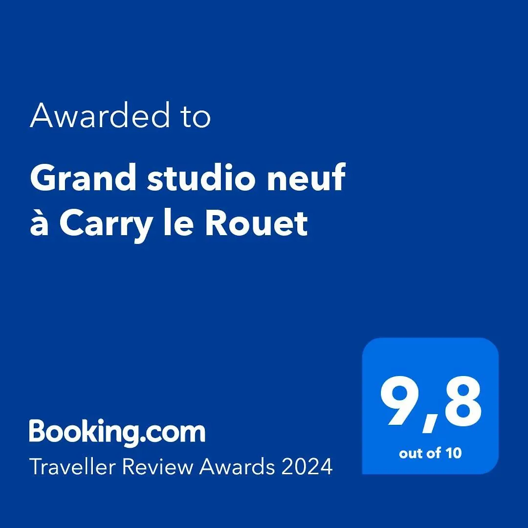 Appartement Grand Studio Neuf A Carry Le Rouet
